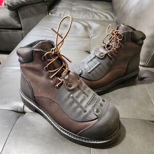 New Worx Steel Toe Boots Men Size 9